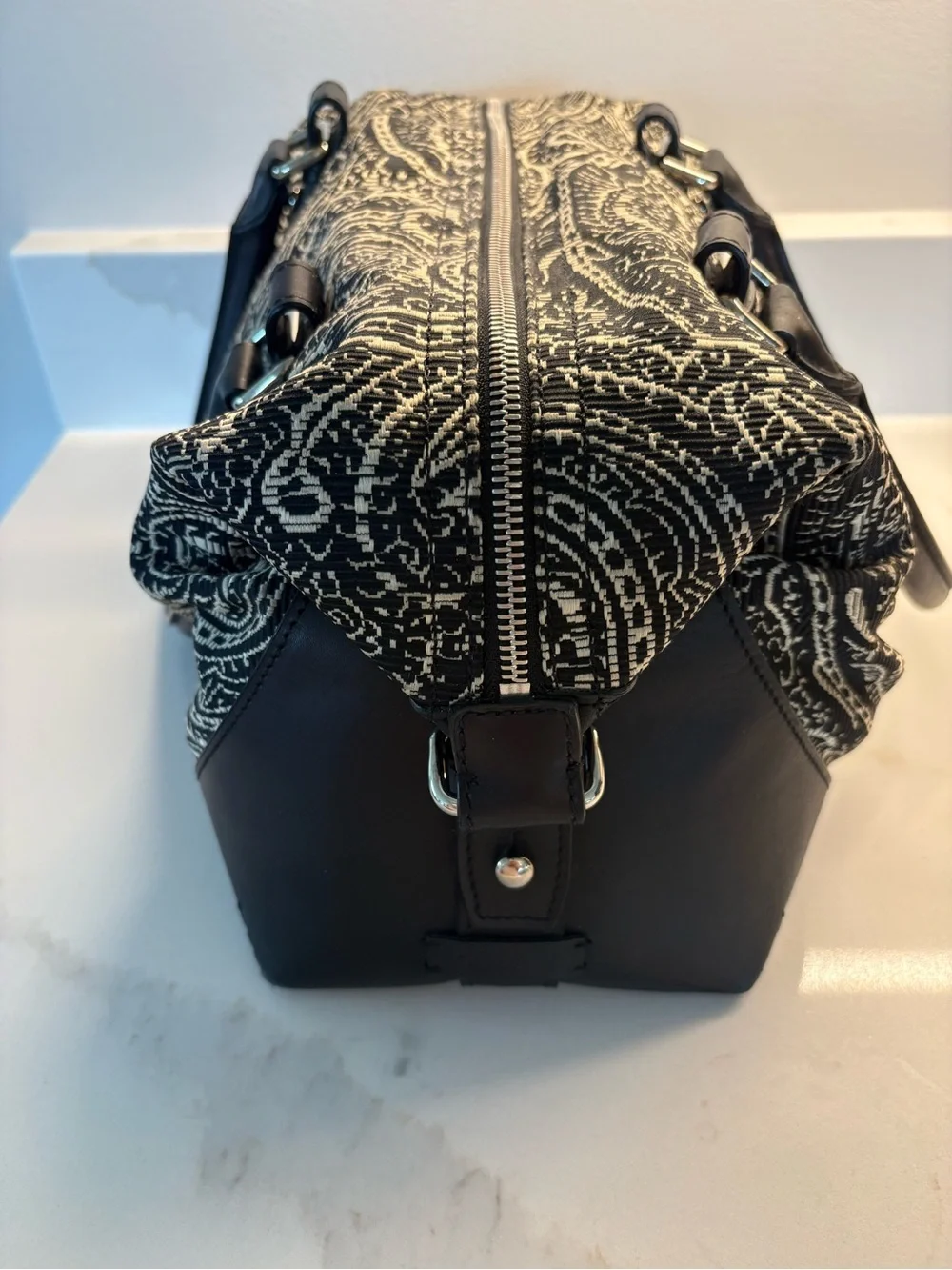 Tumi Paisley Satchel Handbag